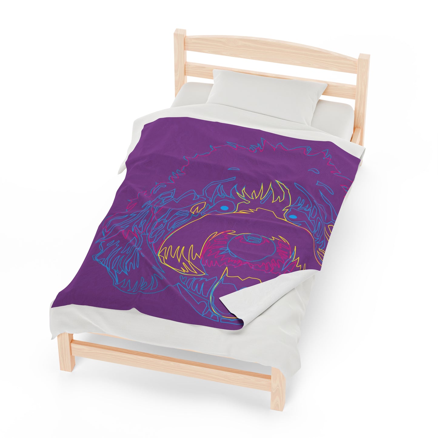 Purple Pooch Cozy Blanket