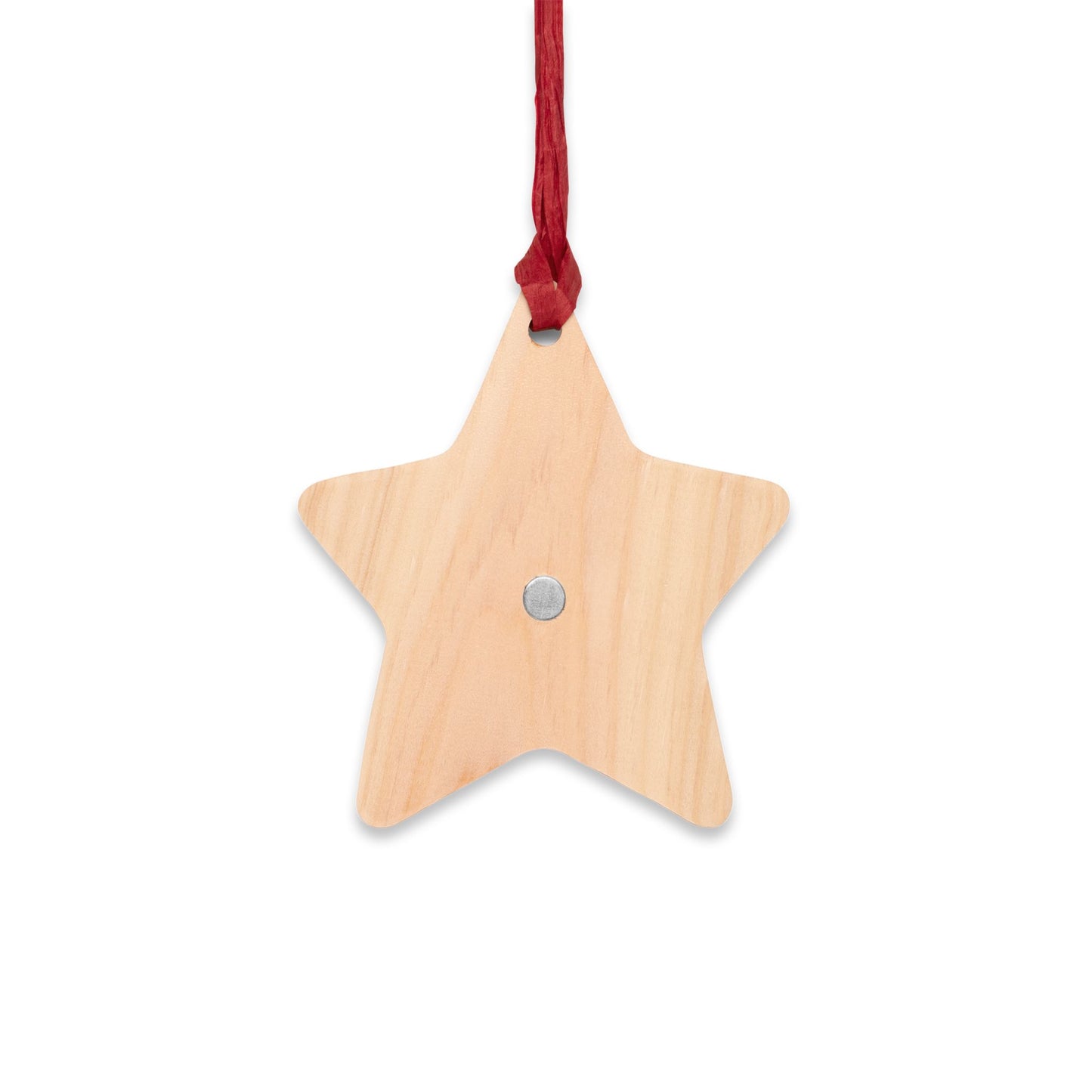 Wooden Ornament Dear Santa, I Have Been a Good Dood Star - Festive Holiday Magnet