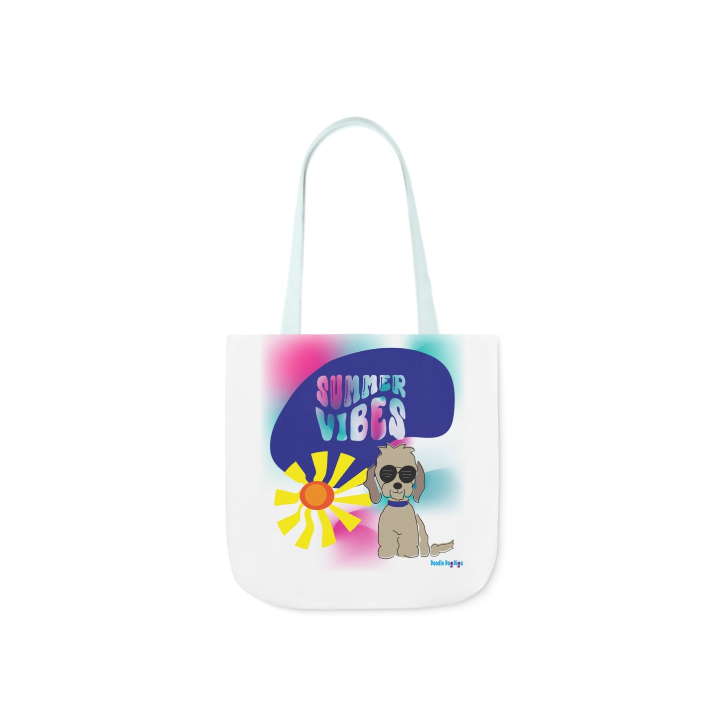 Summer Vibes Canvas Tote Bag