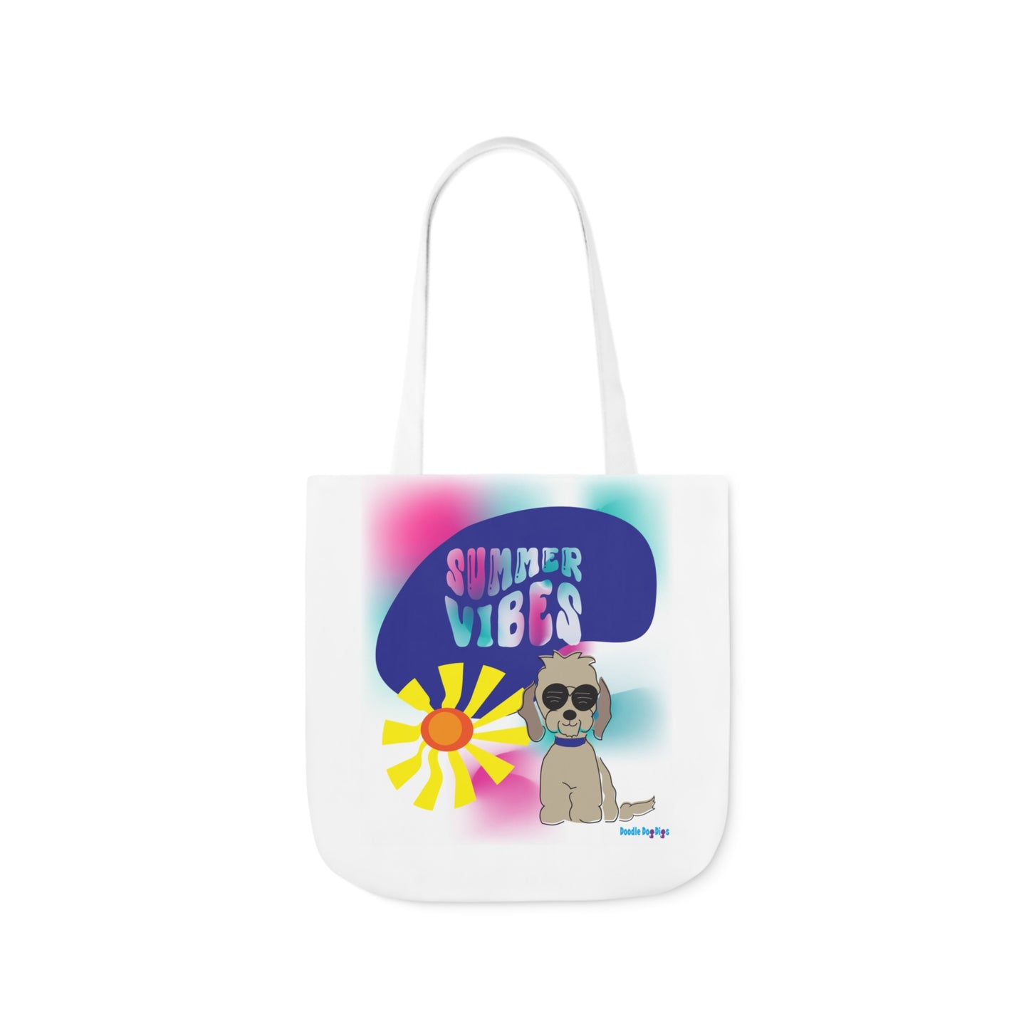 Summer Vibes Canvas Tote Bag