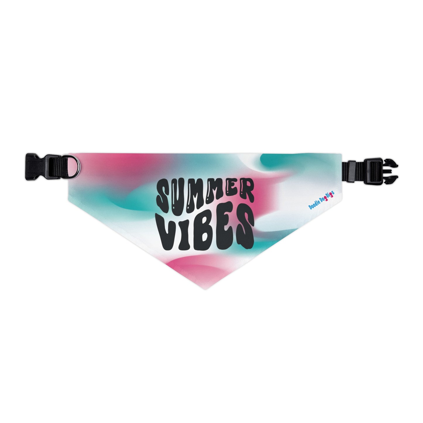 Summer Vibin' Pet Bandana Collar