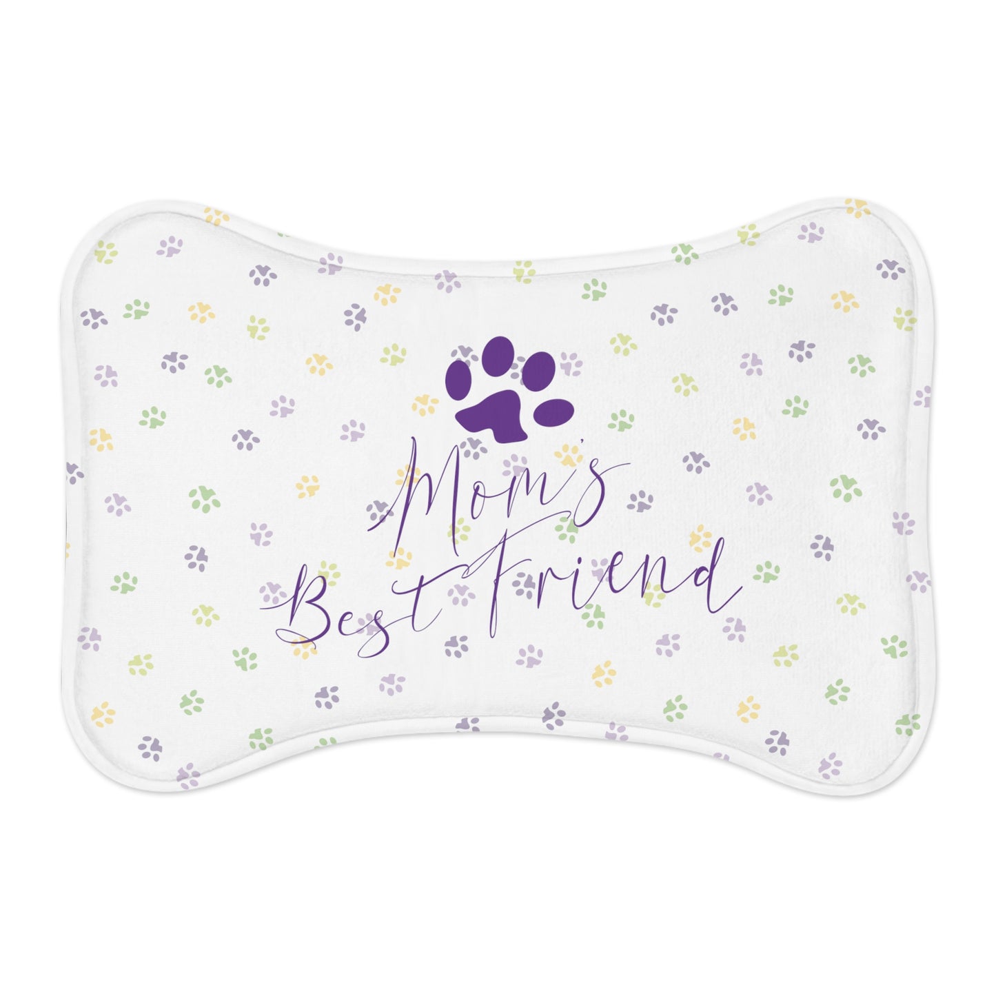 "Mom's Best Friend" Pet Feeding Mat