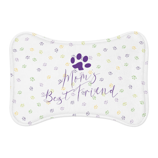 "Mom's Best Friend" Pet Feeding Mat