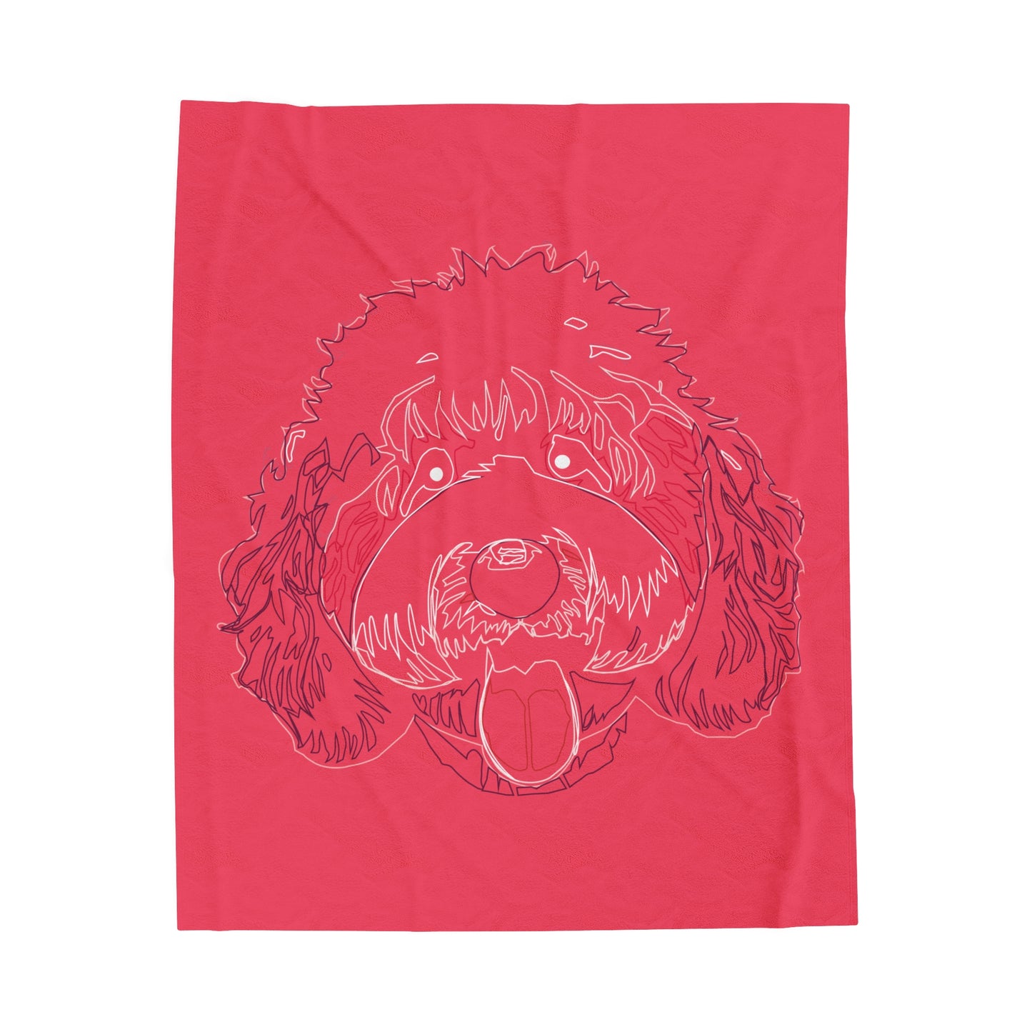 Radiant Red Cozy Blanket