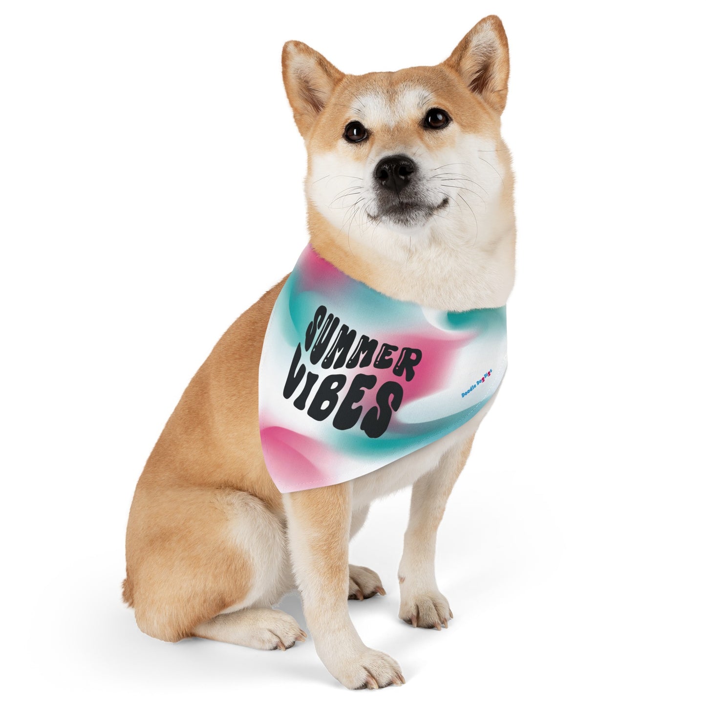 Summer Vibin' Pet Bandana Collar
