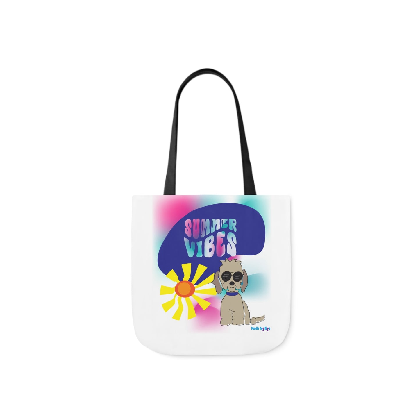 Summer Vibes Canvas Tote Bag