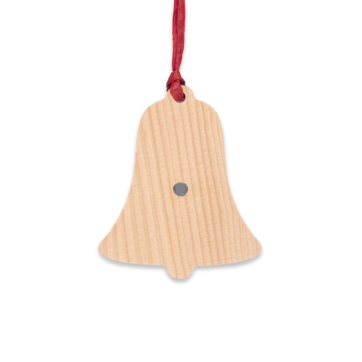 Wooden Ornament Have Yourself a Merry Little Doodle Bell - Festive Holiday Magnet