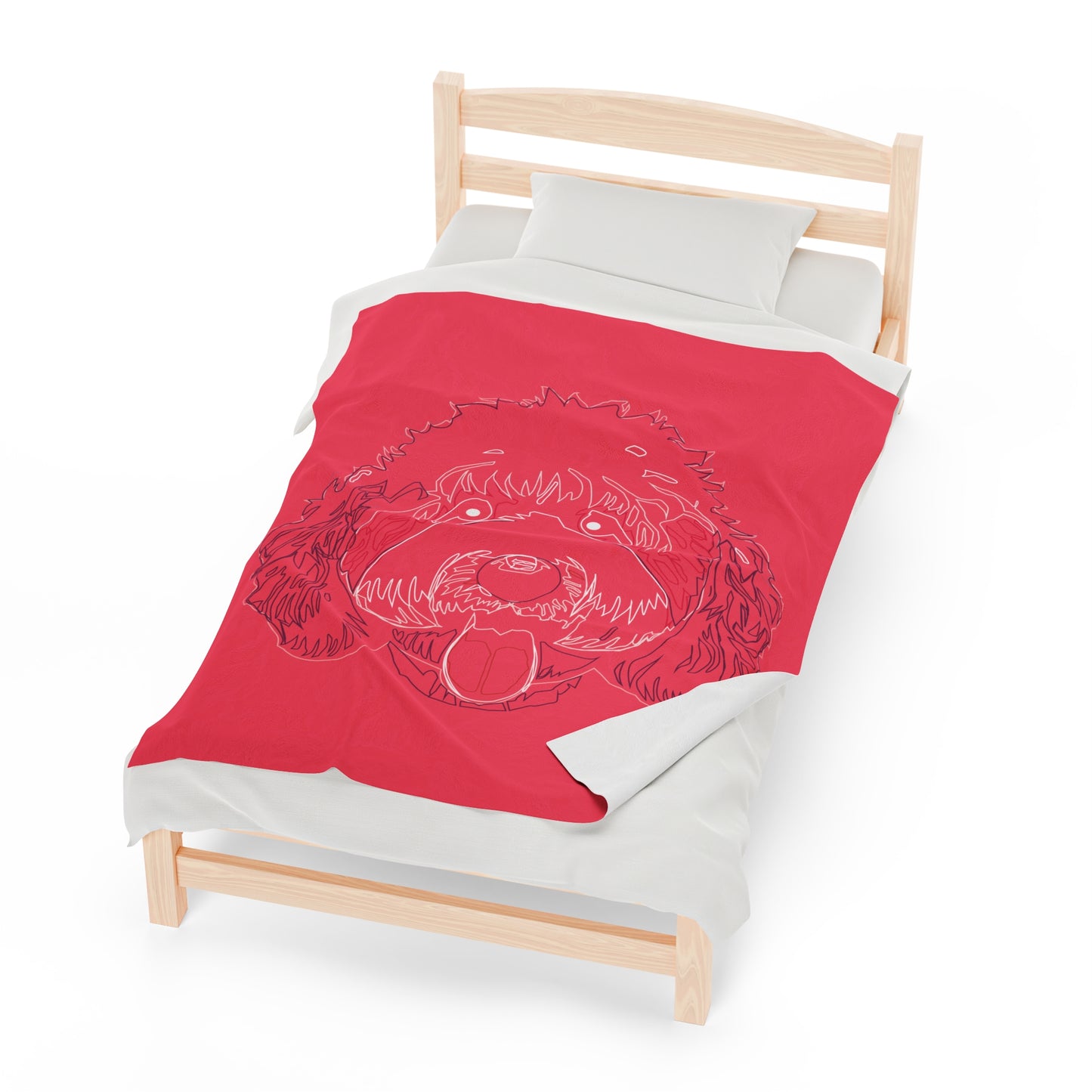 Radiant Red Cozy Blanket