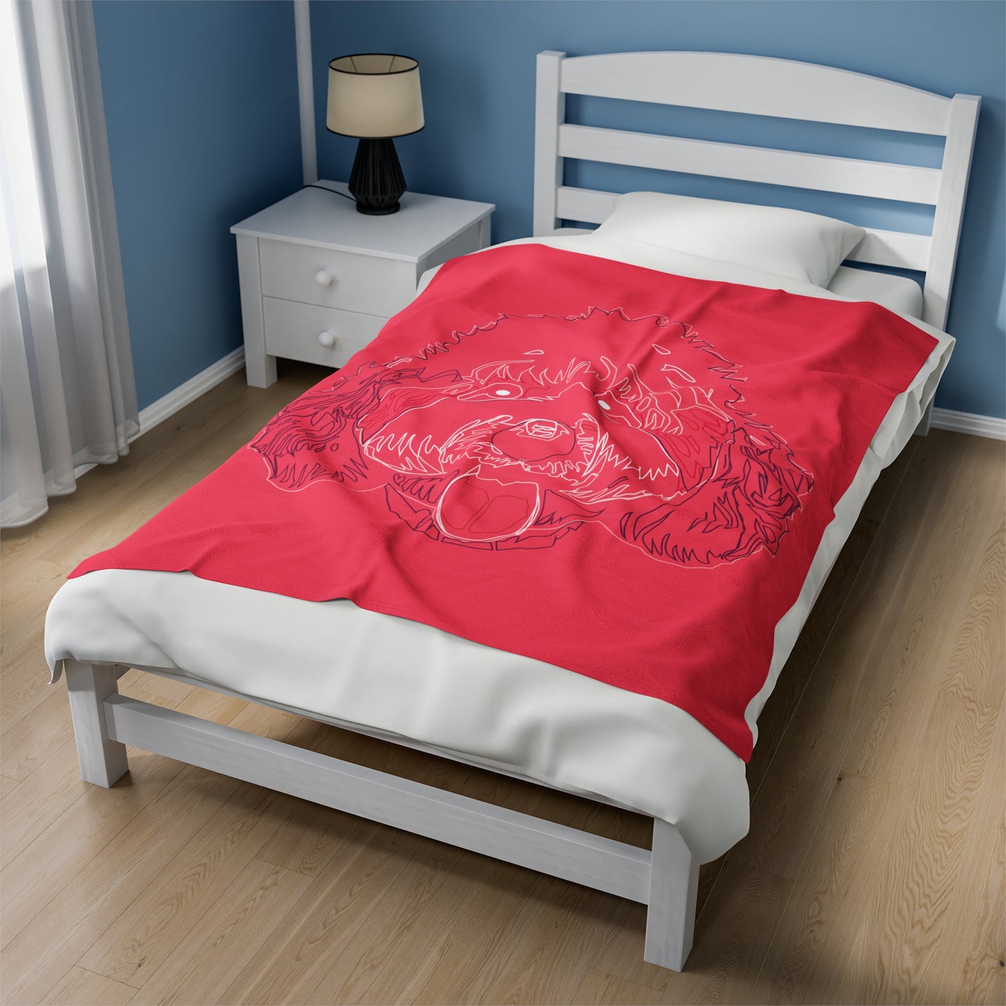 Radiant Red Cozy Blanket