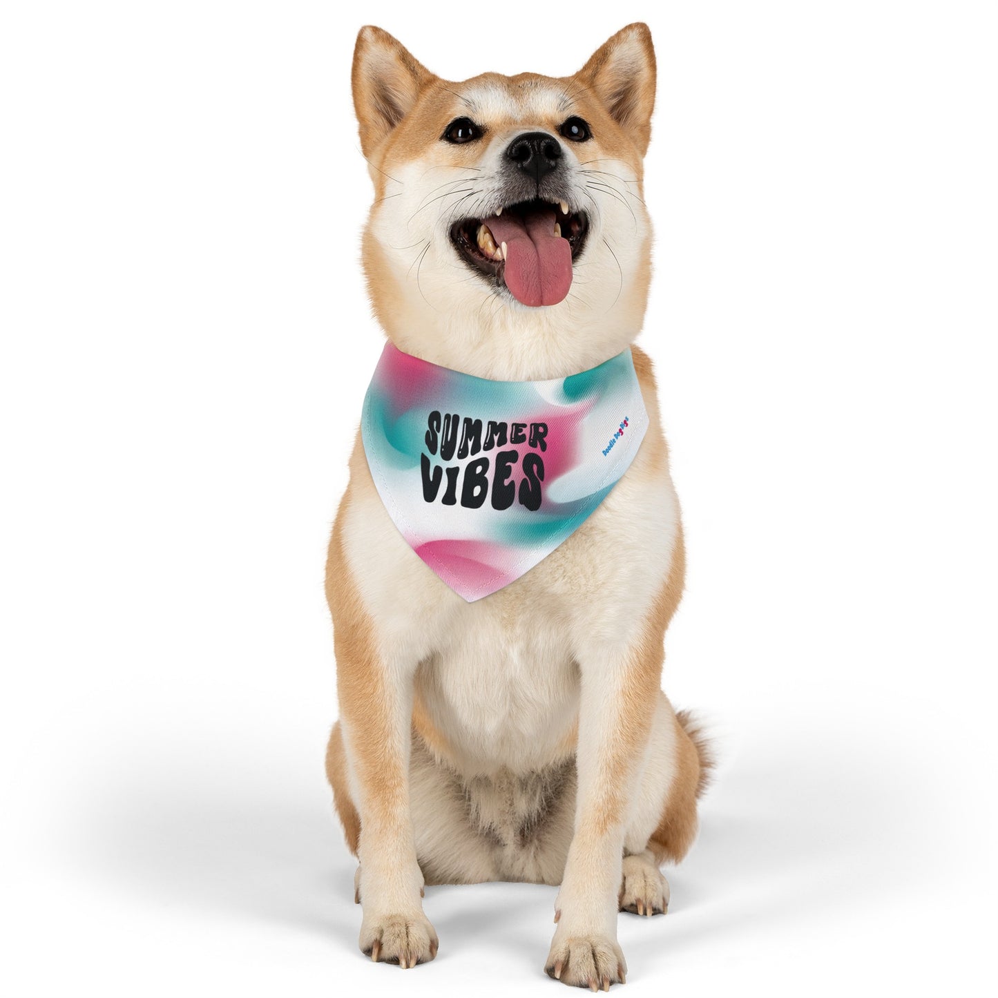 Summer Vibin' Pet Bandana Collar