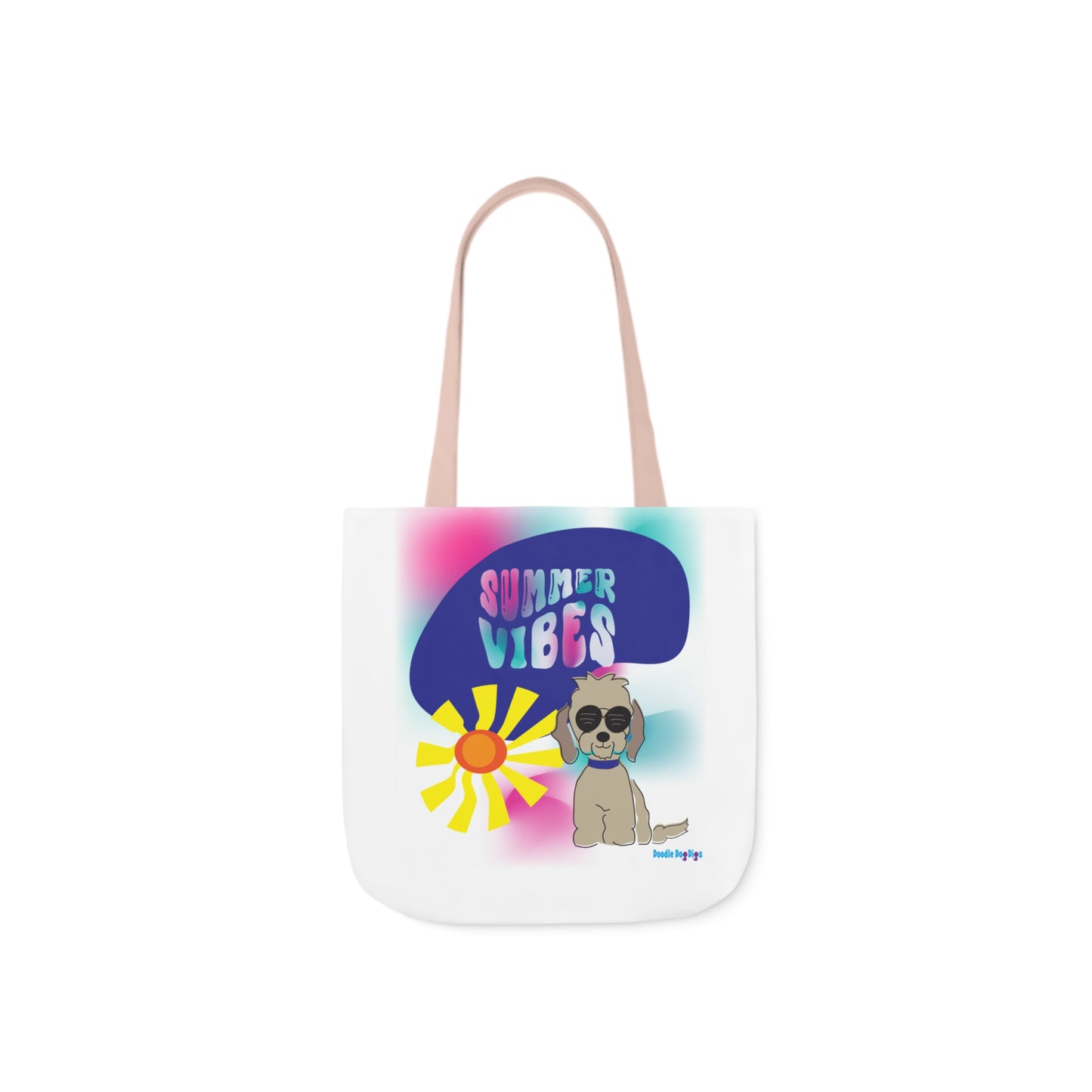 Summer Vibes Canvas Tote Bag