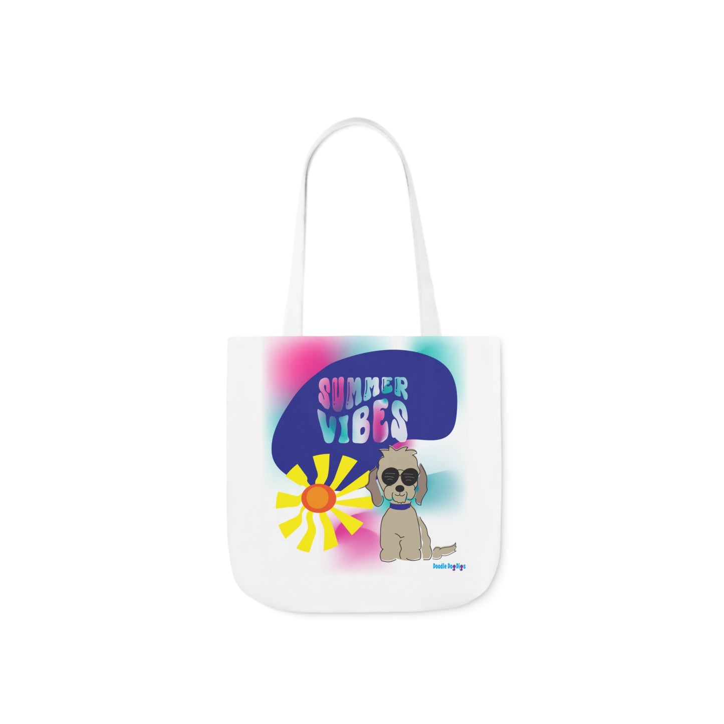 Summer Vibes Canvas Tote Bag