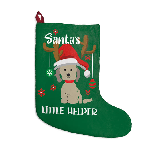 Stocking Santa’s Little Helper (Green) – Festive Holiday Decor