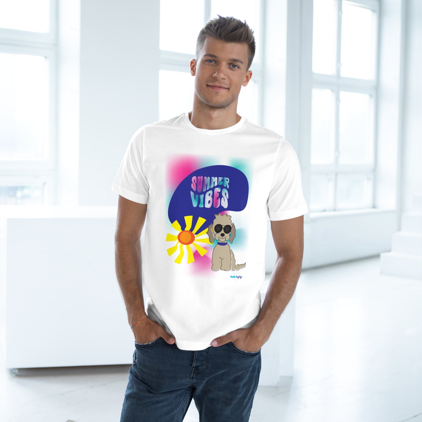 Summer Vibin' Unisex Deluxe T-shirt