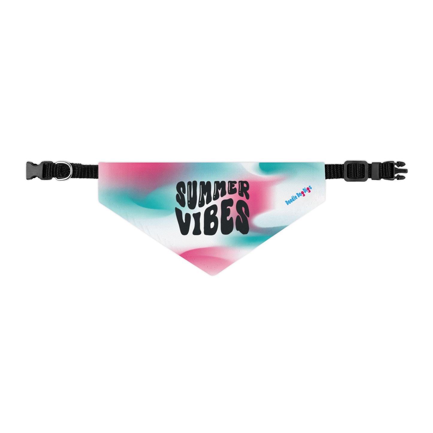 Summer Vibin' Pet Bandana Collar